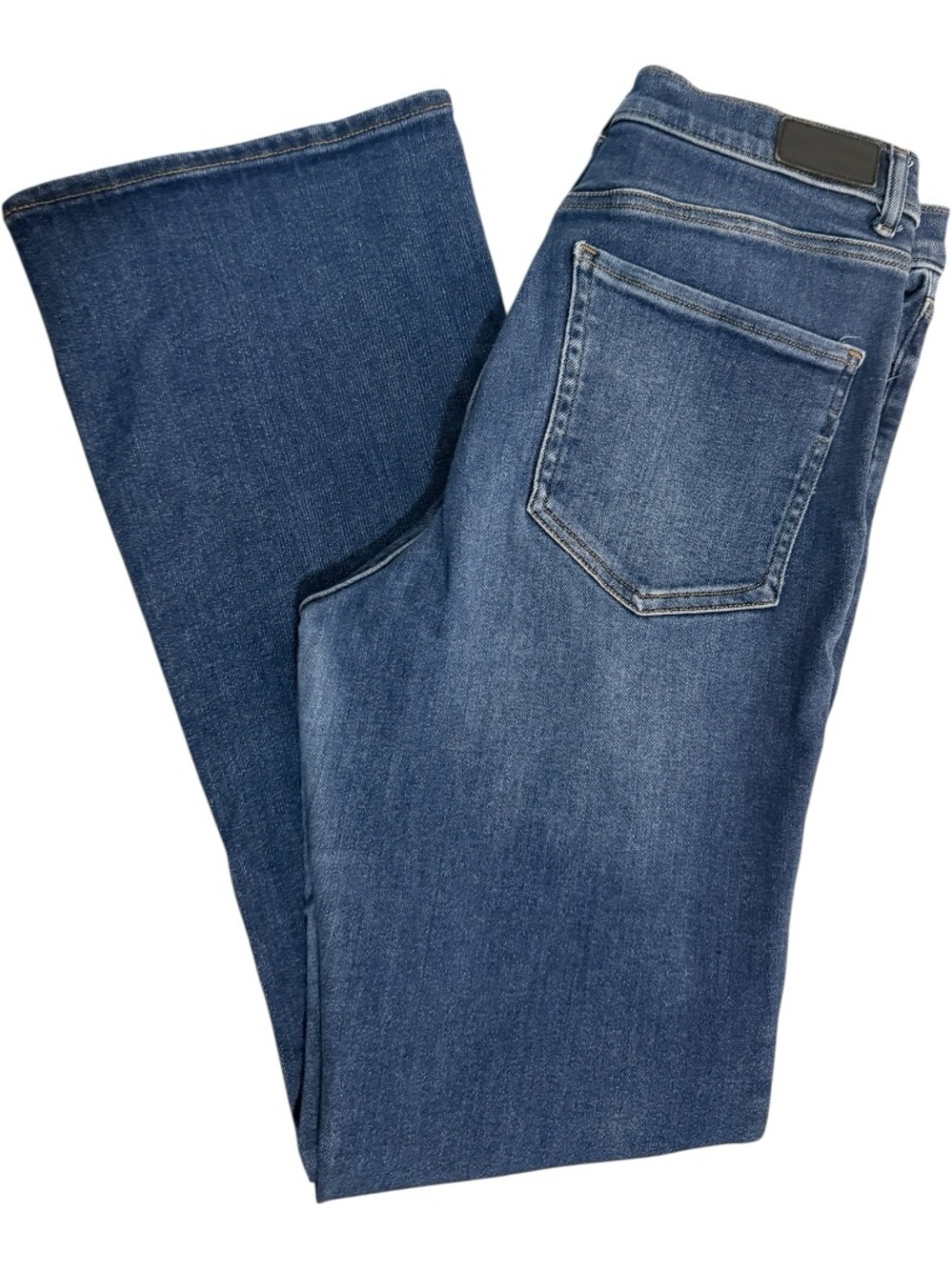 Express High Rise Bootcut Jeans Women’s Size 12 Regular Stretch Medium Wash